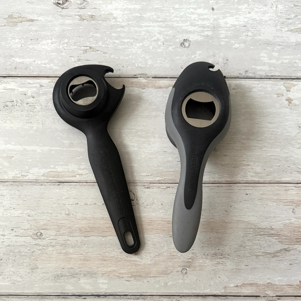 Tupperware Wide Grip Handle Bottle Openers Kitchen Gadgets Tools Jar Opener
